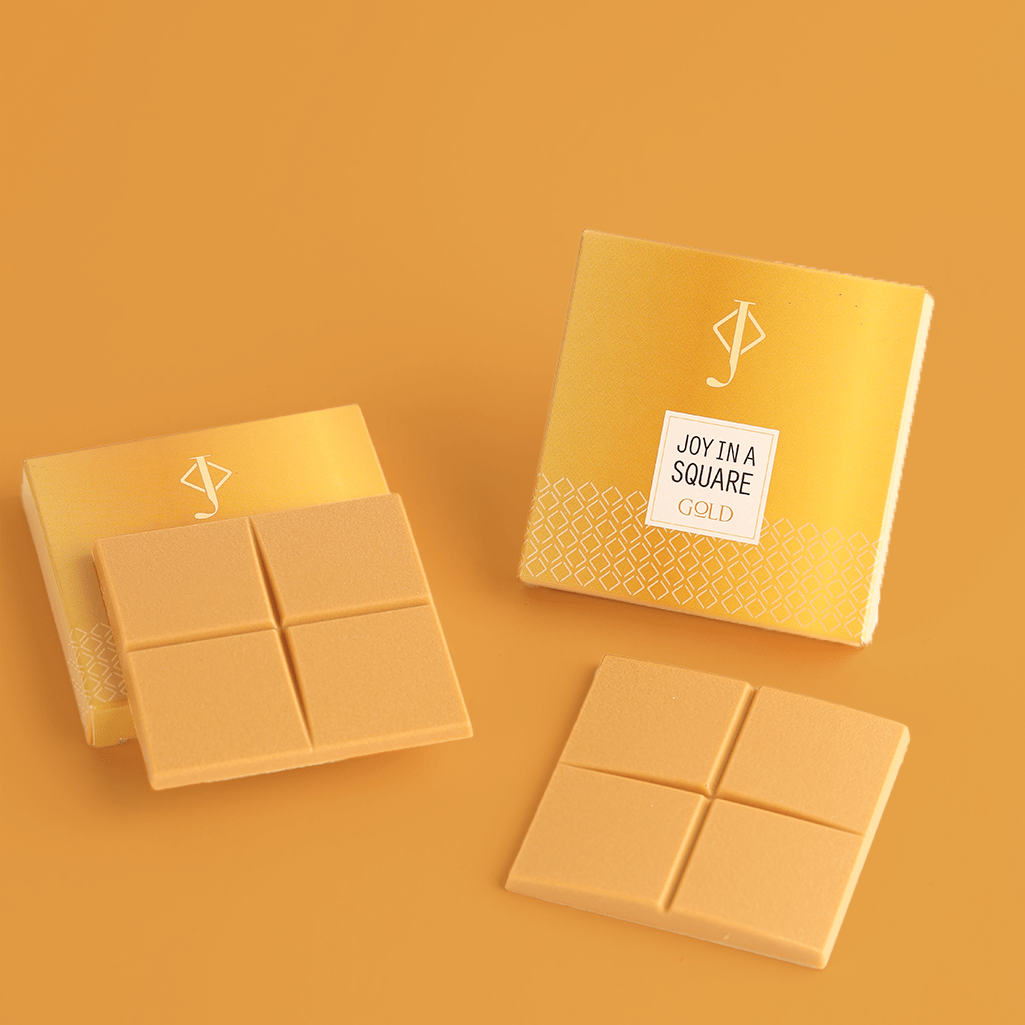 Jakobi Chocolatier - Joy In A Square Gold Chocolate