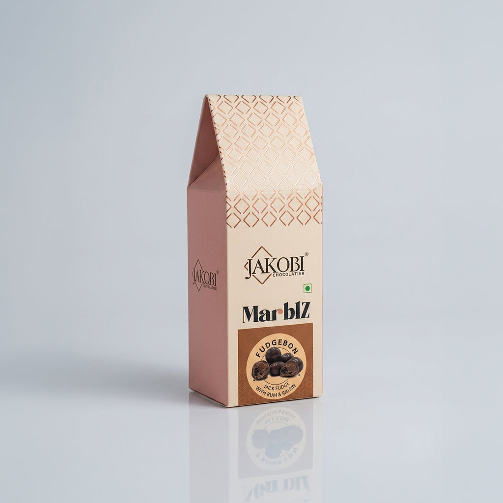 Marblz Milk Fudge Rum & Raisin