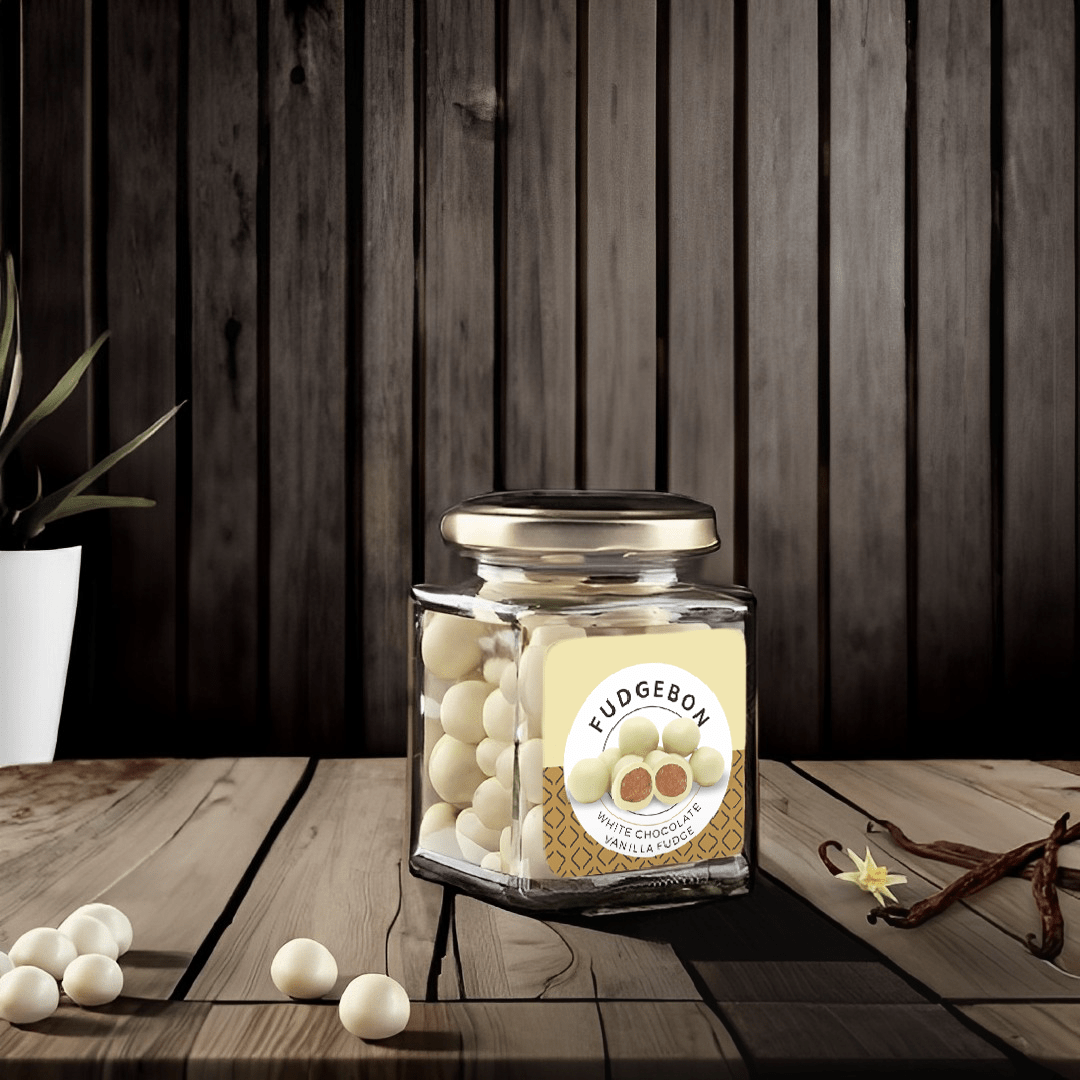 Jakobi Chocolatier - Marblz White Vanilla Fudge Bottle Image 1