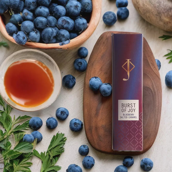 Jakobi Chocolatier - Blueberry Salted Caramel Image 1