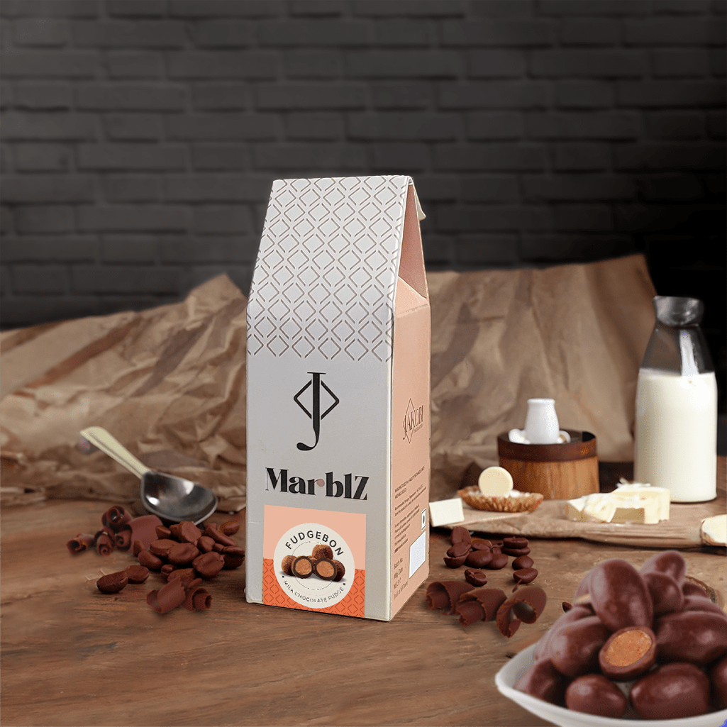 Jakobi Chocolatier - Marblz Milk Fudge Image 1