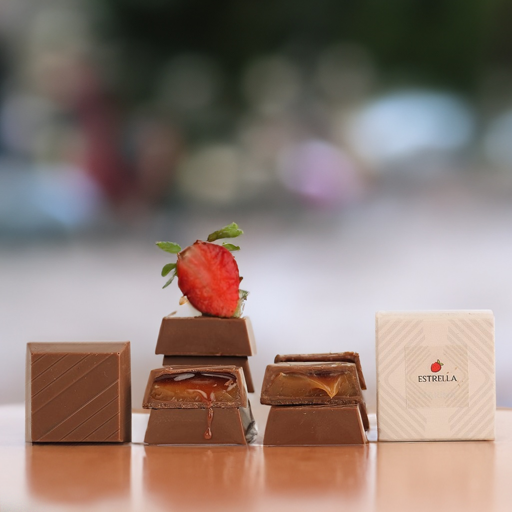 Jakobi Chocolatier - Truffle Milk Strawberry Image 1